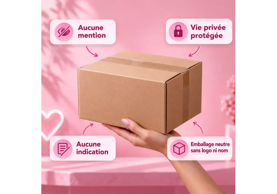 Acheter en sexshop en ligne discrètement : colis neutre et conseils